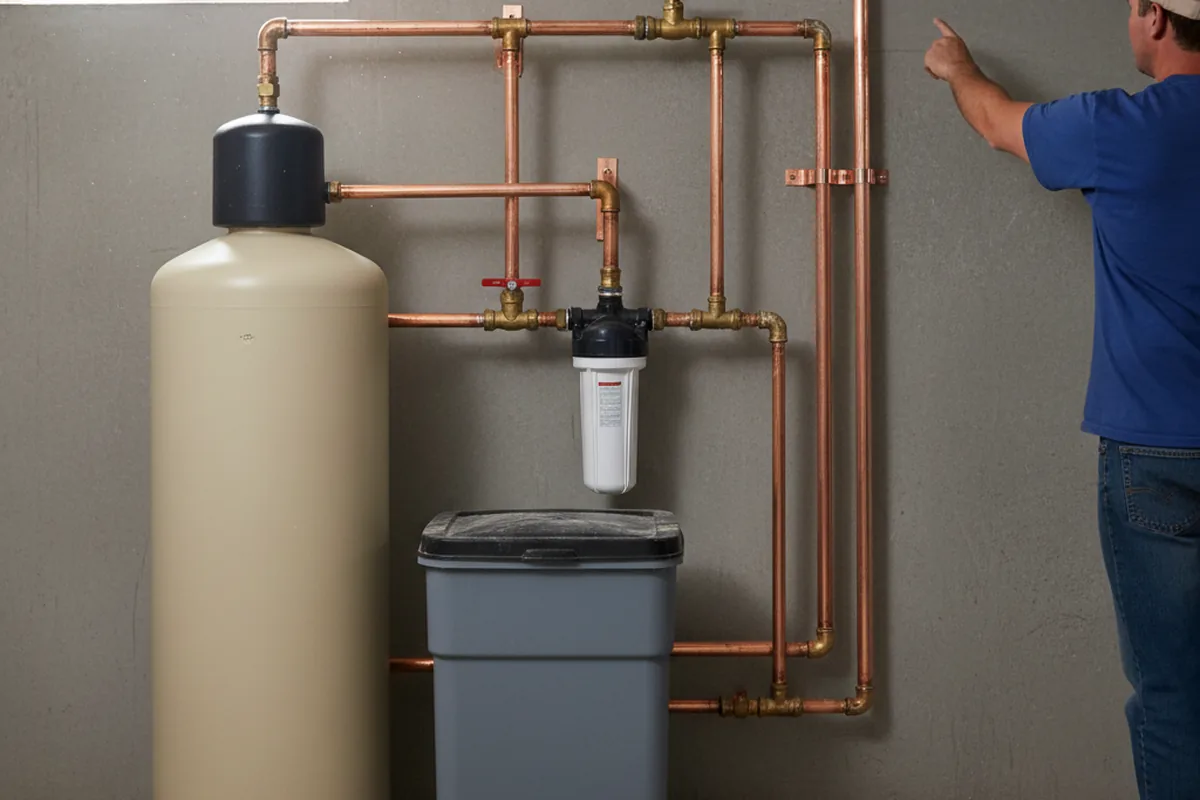 Whole-house water treatment system installed in Homer Glen